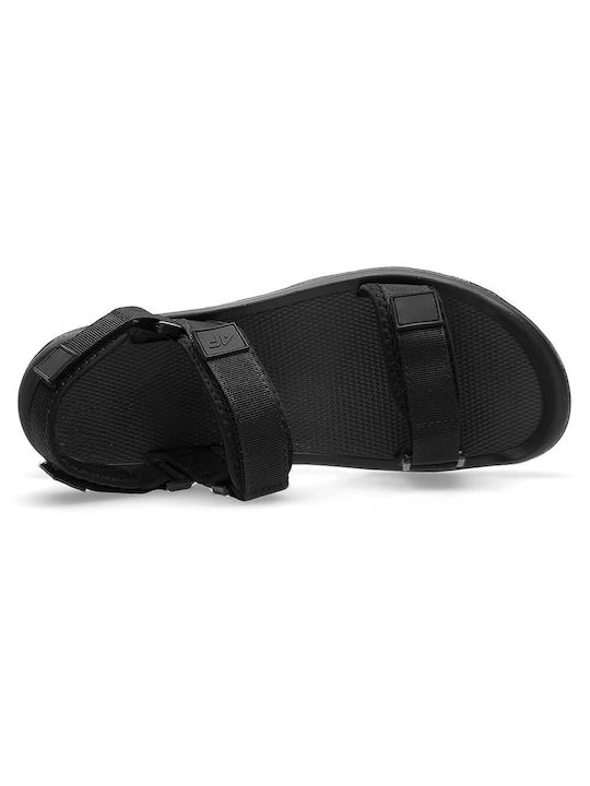 4F Herren-Sandalen Schwarz