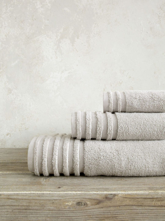 Nima Hand Towel Vista 31570 30x50cm. Dusty Beige Weight 700gr/m²