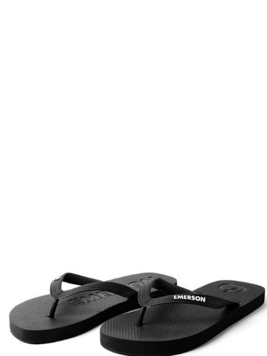 Emerson Herren-Flip-Flops Schwarz