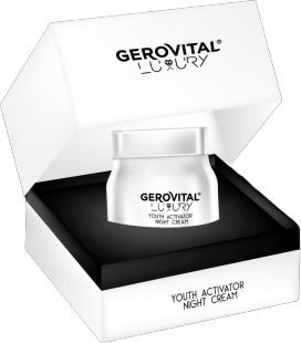 Gerovital Luxury Κρέμα Προσώπου Νυκτός για Ενυδάτωση & Αντιγήρανση 50ml