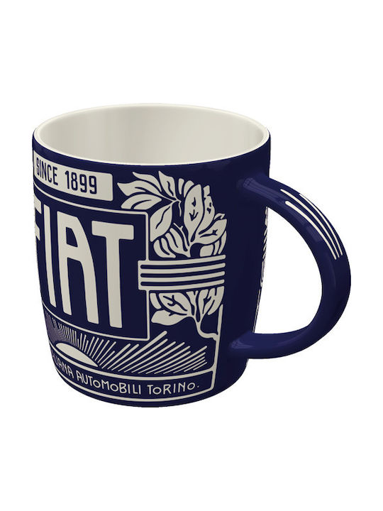 Nostalgic Art Fiat Tasse Keramik Blau 330ml 43069 1Stück