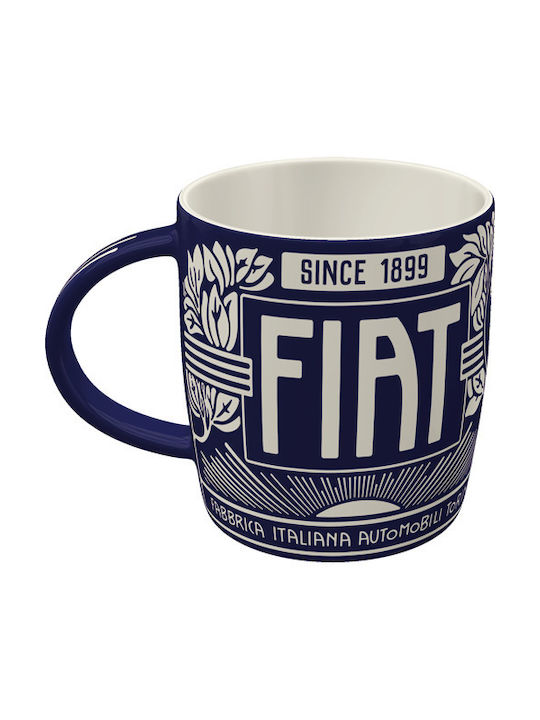 Nostalgic Art Fiat Κούπα Κεραμική Μπλε 330ml
