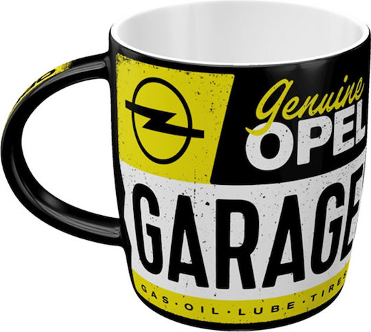 Nostalgic Art Opel Garage Cană Ceramică Multicoloră 330ml 43079