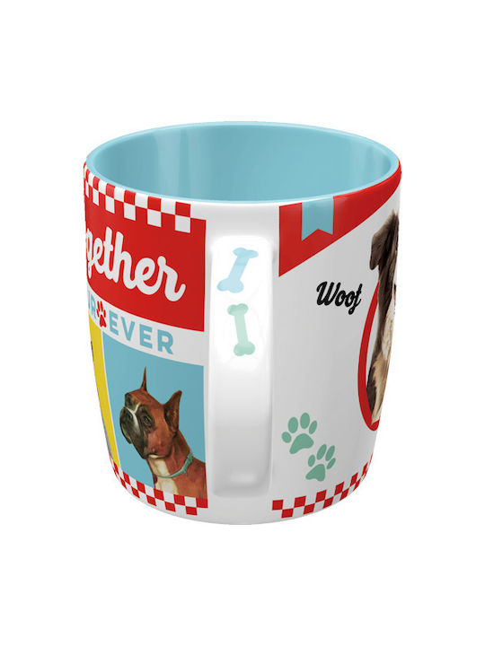 Nostalgic Art Better Together Dogs Κούπα Κεραμική Πολύχρωμη