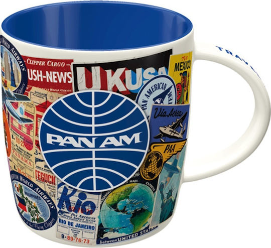 Nostalgic Art Pan Am Travel Mug Ceramic Multicolored 330ml 43074