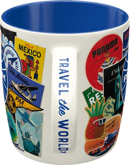 Nostalgic Art Pan Am Travel Mug Ceramic Multicolored 330ml 43074