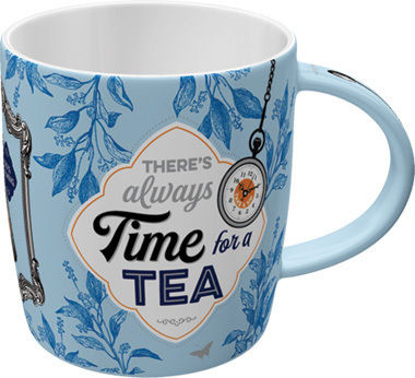 Nostalgic Art Always Time for a Tea Κούπα Κεραμική Μπλε