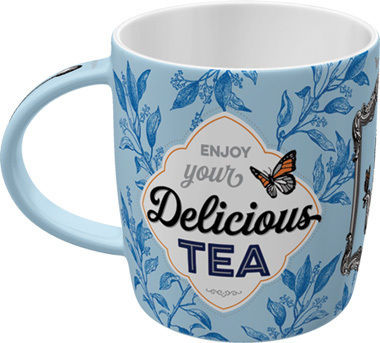 Nostalgic Art Always Time for a Tea Κούπα Κεραμική Μπλε
