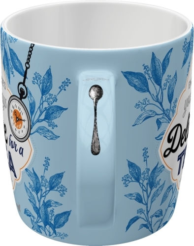 Nostalgic Art Always Time for a Tea Κούπα Κεραμική Μπλε
