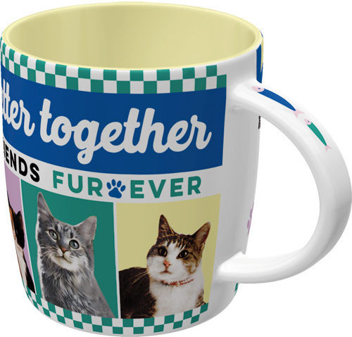 Nostalgic Art Better Together Cats Κούπα Κεραμική Πολύχρωμη Nostalgic Art Better Together Cats Κούπα Κεραμική Πολύχρωμη
