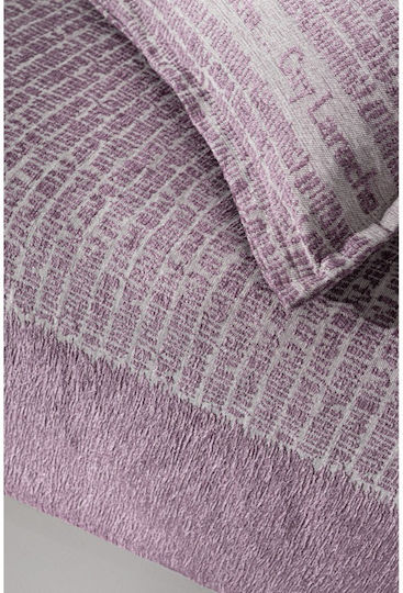 Guy Laroche Διακοσμητική Μαξιλαροθήκη Parfait Lilac 45x45εκ.