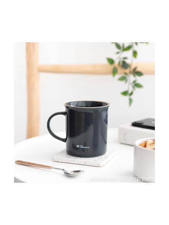 Mr. Wonderful Mug Ceramic Black 280ml