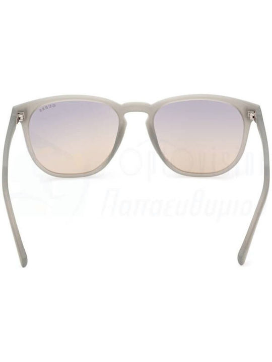 Guess Guess Women's Sunglasses with White Horn-Rimmed Frame and Grey Gradient Lenses GU00061 20B