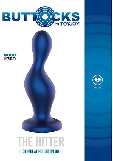 ToyJoy The Hitter Anal Plug Blau