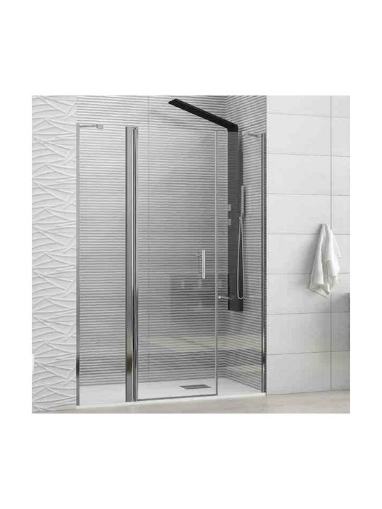 Karag Panex 600 PAN600140 Divider de verandă Duș cu Cu balamale Ușă 140x190cm Sticlă transparentă