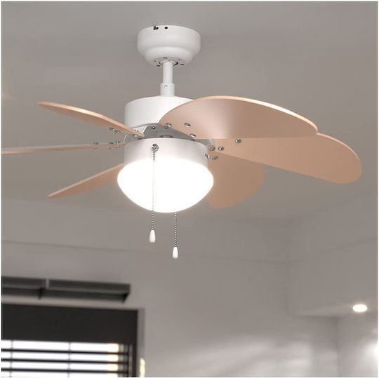 Cecotec Energysilence 3600 Vision Ceiling Fan 92cm with Light Orange