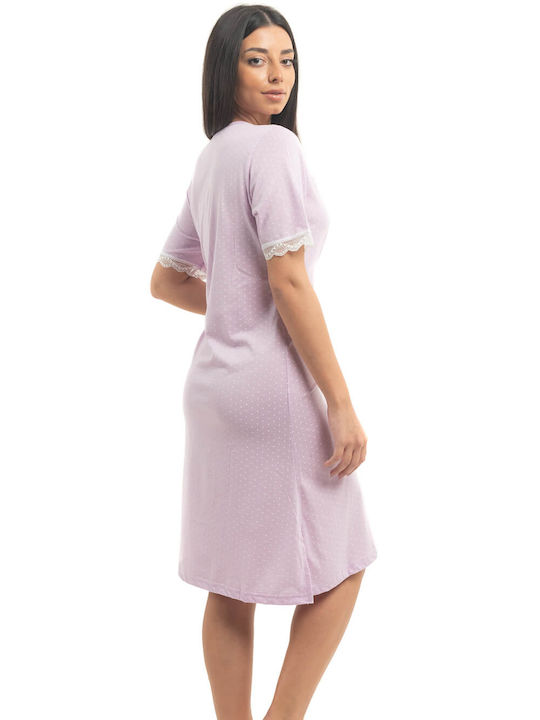 Koyote Women's Summer Nightgown Lilac