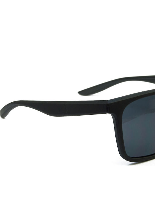 Nike Chak Unisex Sunglasses with Black Plastic Frame and Gray Lens DZ7372-010