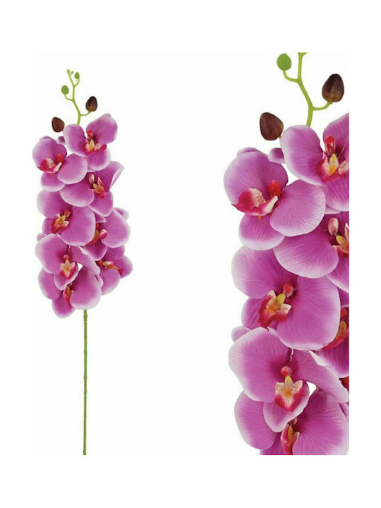 Marhome Artificial Decorative Branch Orchid Purple / Pink 90cm