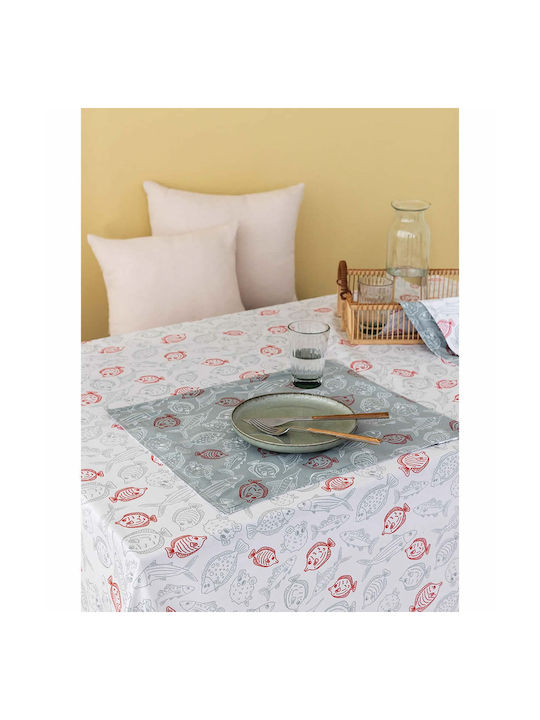 Palamaiki Fabric Placemats Gray 45x35cm 2pcs