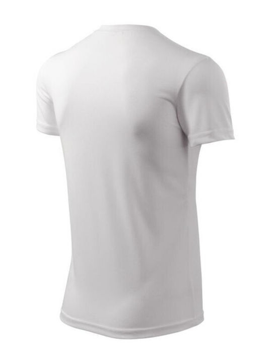 Adler Men's Short Sleeve Promotional T-Shirt White