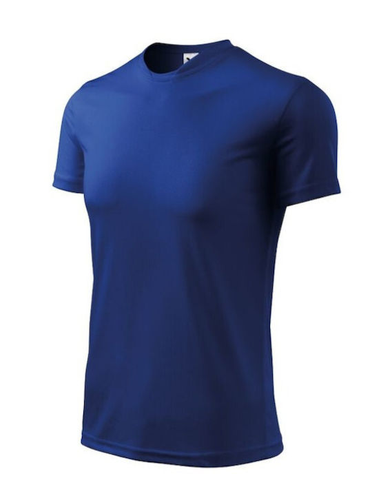 Adler Werbe-T-Shirt in Blau Farbe