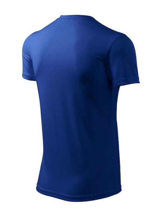 Adler Men's Short Sleeve Promotional T-Shirt Blue