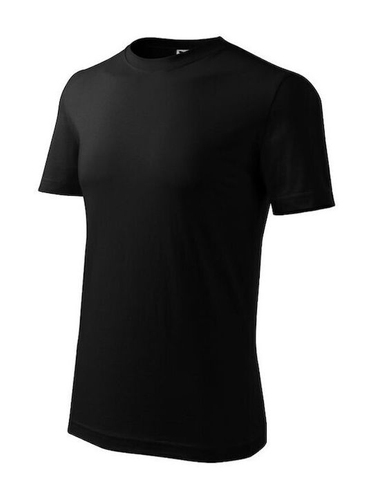 Adler Men's Short Sleeve Promotional T-Shirt Black Adler Men's Short Sleeve Promotional T-Shirt Black
