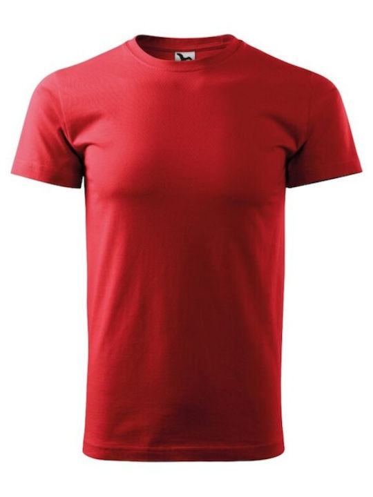 Adler Men's Short Sleeve Promotional T-Shirt Red