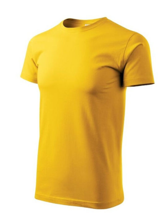 Malfini Basic M Men's Short Sleeve Promotional T-Shirt Yellow