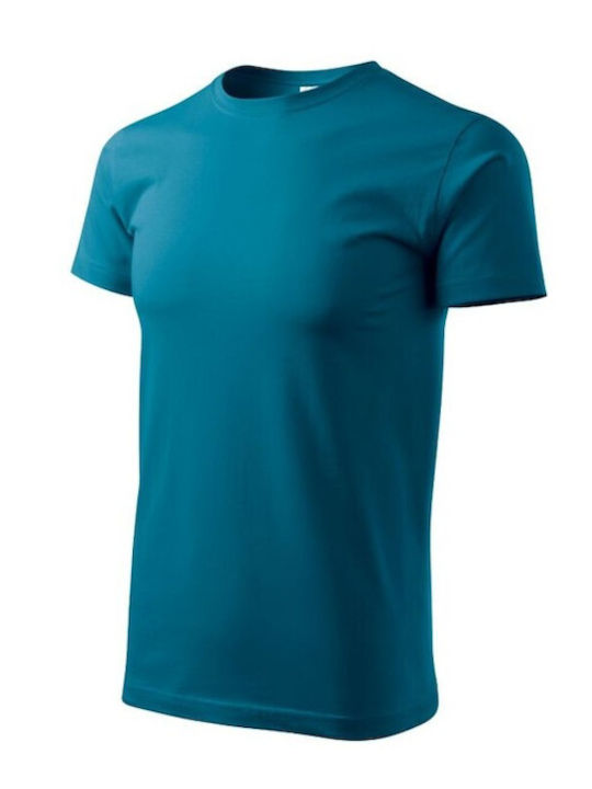 Adler Basic M MLI12993 Ανδρικό Διαφημιστικό T-shirt Κοντομάνικο σε Μπλε Χρώμα