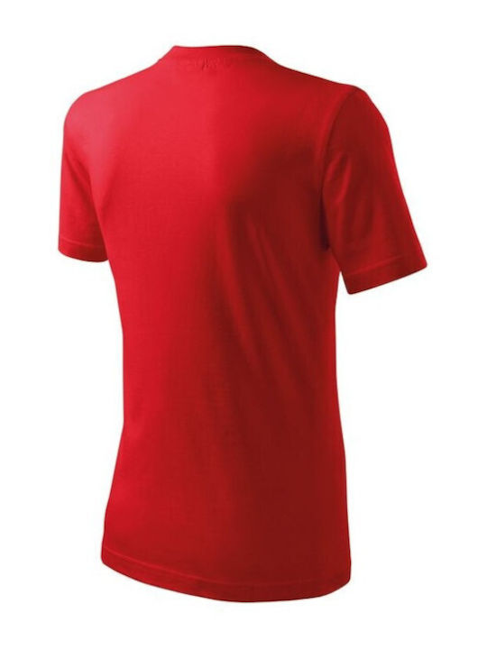Adler Men's Short Sleeve Promotional T-Shirt Red