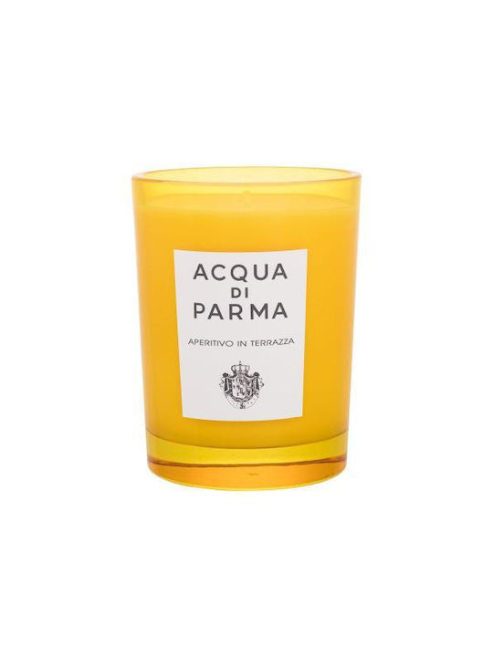 Acqua di Parma Scented Candle Jar with Scent Aperitivo In Terrazza Yellow 200gr 1pcs