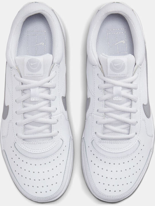 Nike Air Zoom Lite 3 Women's Tennis Shoes for All Courts White / Metallic Silver