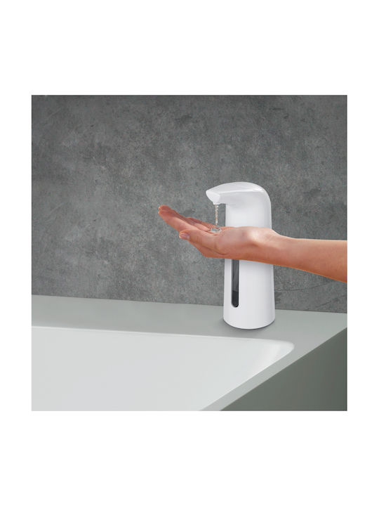 Wenko Tabletop Automatic Plastic Dispenser White 400ml