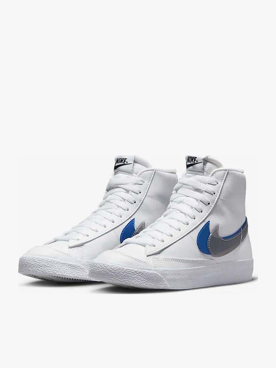 Blazer Mid Παιδικά Sneakers High Λευκά