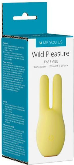 XR Аз, ти, ние Wild Pleasure Ears Клитор Вибратор Жълт