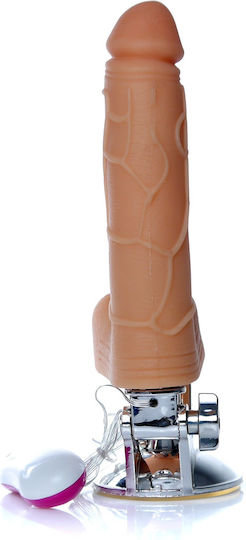 Kinksters Mr. Perfect Ρεαλιστικός Δονητής με Remote Control 12 Functions 24cm Flesh