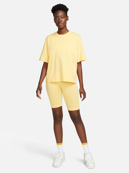 Sportswear Essential Women's Bike Running Legging High Waisted Yellow