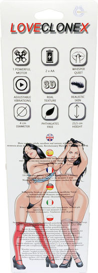 Boss Of Toys Eros Loveclonex 8 Ρεαλιστικός Δονητής 20cm Flesh