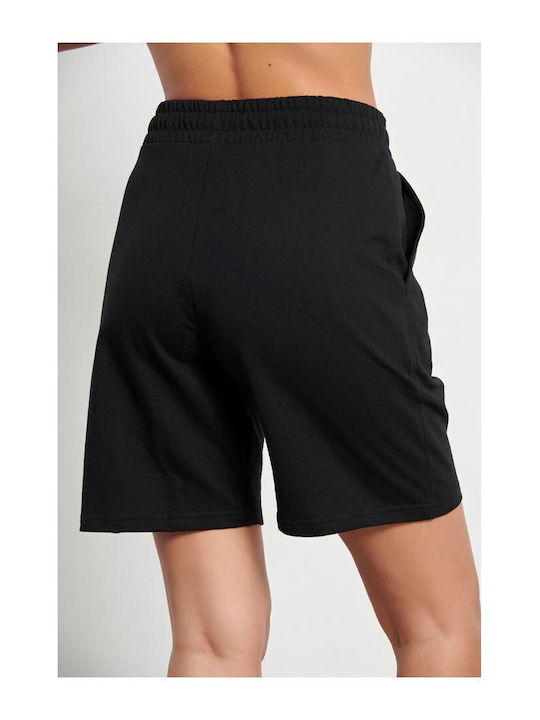 Women's Sporty Bermuda Shorts Black