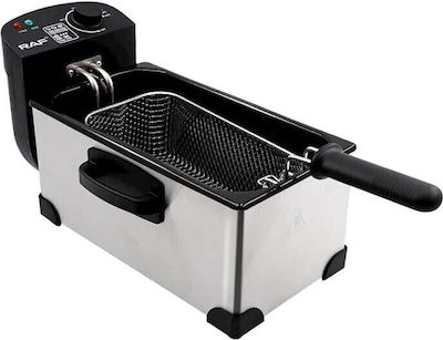 Raf R-5299 Oil Fryer 3.5lt Silver