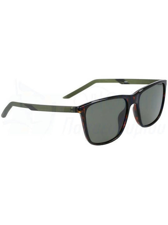 Nike State Men's Sunglasses with Brown Tartaruga Plastic Frame and Gray Lens DV2290-220