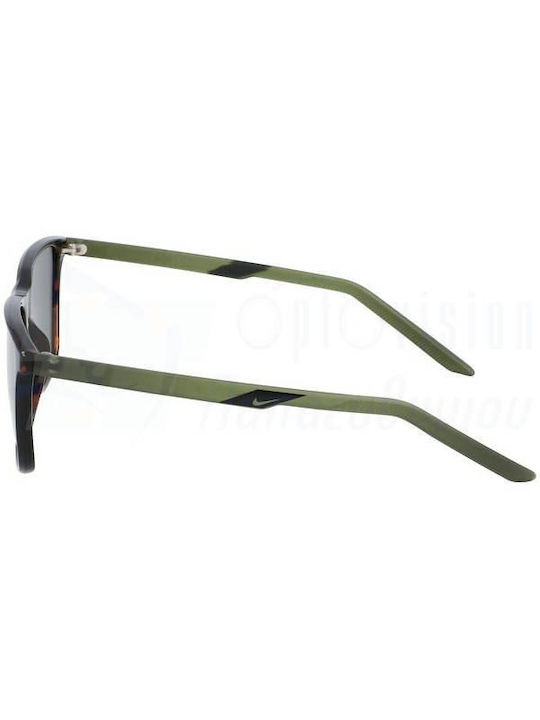 Nike State Men's Sunglasses with Brown Tartaruga Plastic Frame and Gray Lens DV2290-220