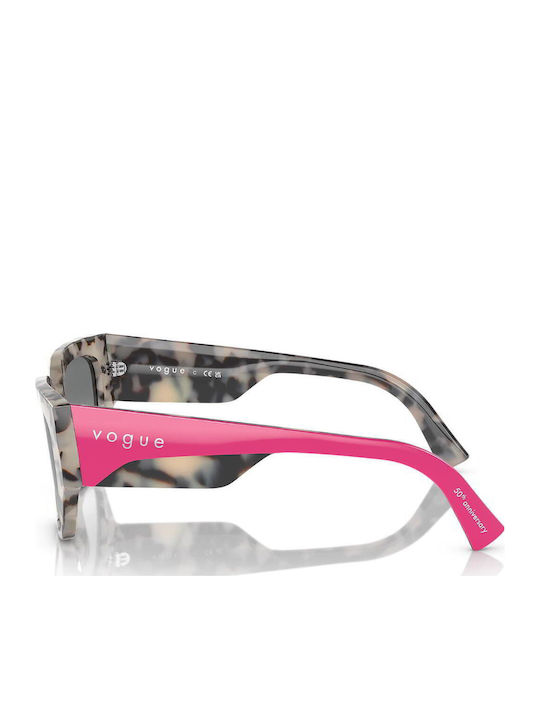 Vogue Feminini Ochelari de soare cu Multicolor Cadru și Gri Degrade Lentilă VO5409S 3076/11