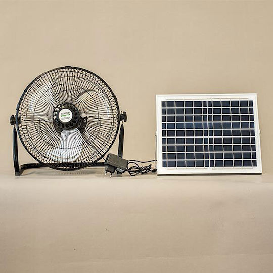 Eurolamp Floor Fan 15W Diameter 37cm Black
