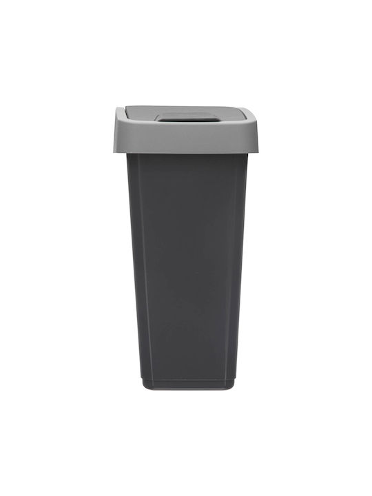 5Five Coș de Gunoi Plastic Negru 45lt 1buc