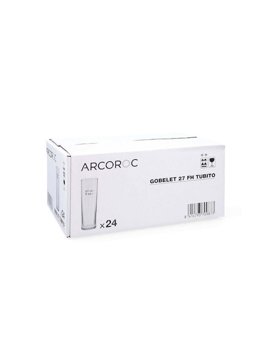 Arcoroc Glass Set Water made of Glass 270ml 24pcs