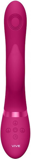 Vive Aimi Δονητής Rabbit Pulse Wave & Vibrating G-Spot Rabbit 22.3cm Pink