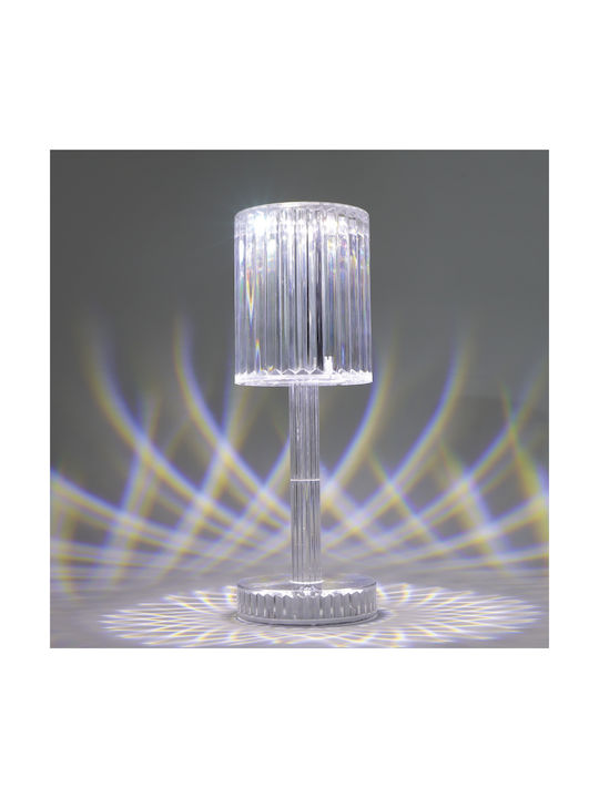 Inlight Διακοσμητικό Φωτιστικό LED Ρυθμιζόμενο Λευκό 8.5x8.5x24.5εκ.